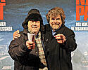 Bei der Werbung für den Film "Nanga Parbat": Joseph Vilsmaier und Bergsteigerlegende Reinhold Messner.