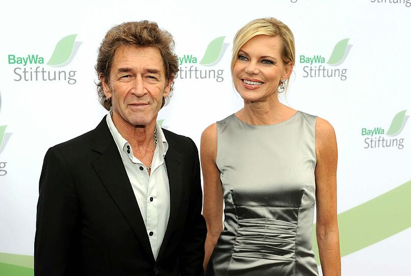 Musiker Peter Maffay und Klatsch-Moderatorin Nina Ruge.