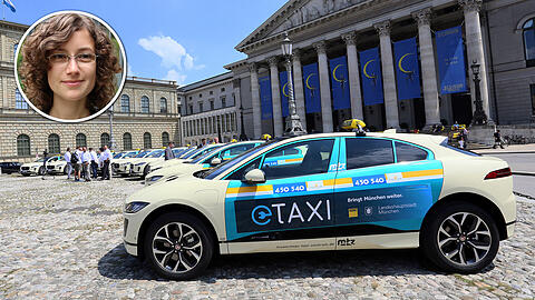 Lokalredakteurin Anja Perkuhn über die neue, durch die Stadt unterstützte E-Taxi-Flotte.