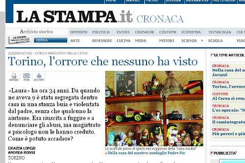 'La Stampa' berichtet über den Inzestfall in Turin