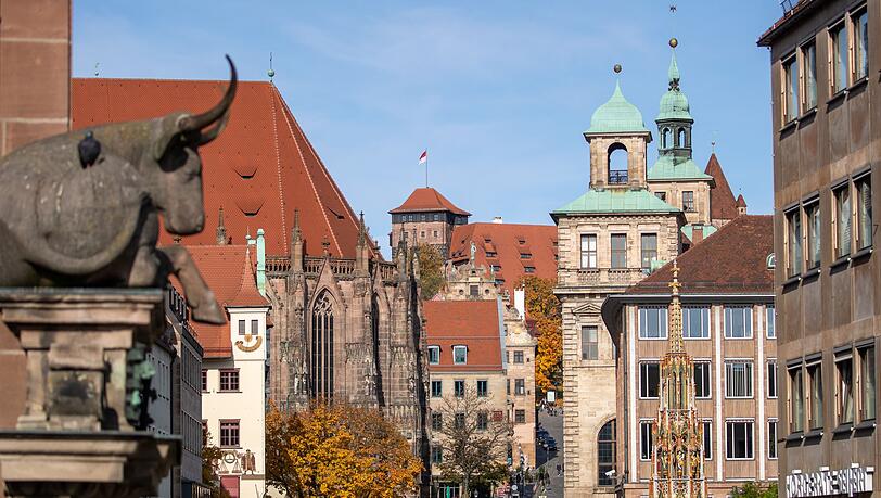 Nürnberg landet beim Glücksatlas auf den hinteren Plätzen. (Archivbild) Nürnberg landet beim Glücksatlas auf den hinteren Plätzen. (Archivbild)