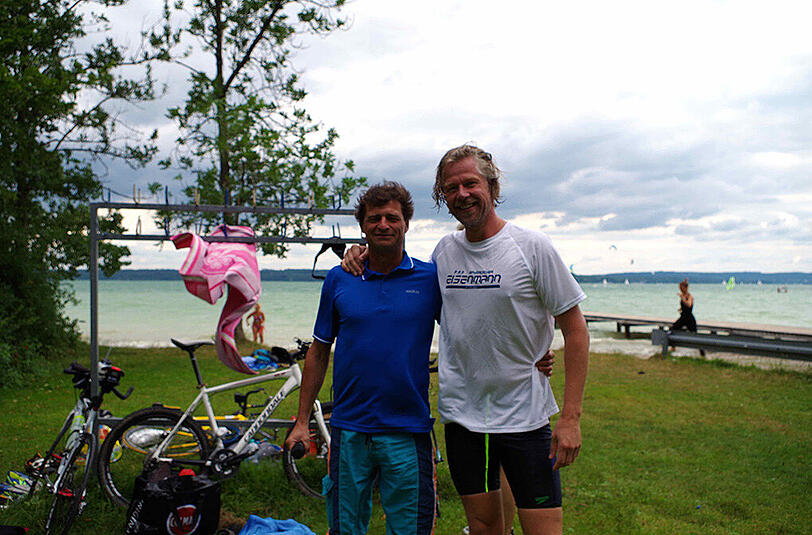Der Bayerische Eisenmann 2015: Ein rundum gelungener Triathlon am stürmischen Starnberger See.