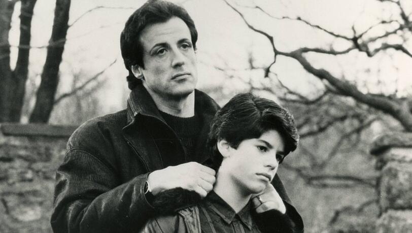 Sage im Alter von 14 Jahren als Robert, der Sohn von Rocky Balboa (Sylvester Stallone) in "Rocky V".