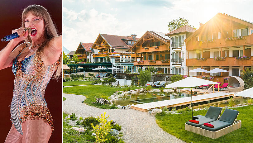 Taylor Swift besichtigte Schloss Neuschwanstein &ndash; und blieb zwei Tage im Allg&auml;uer Hotel "Das R&uuml;bezahl"