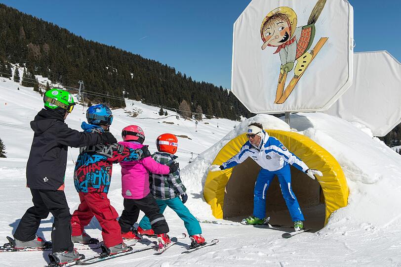Das Skiparadies Seiser Alm ist ein Spaß für Groß und Klein