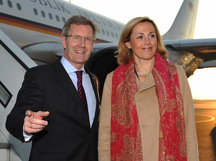 Bettina und Christian Wulff sind wieder glücklich