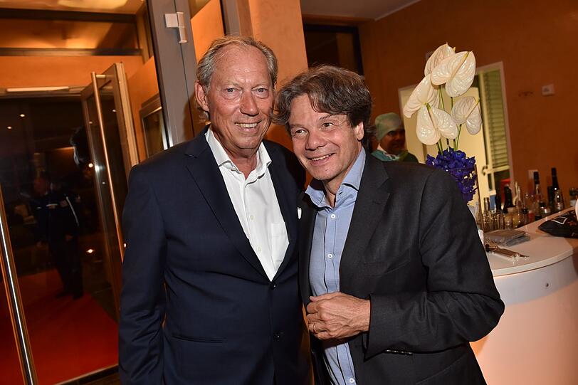 Prof. Werner Mang und Michael Käfer