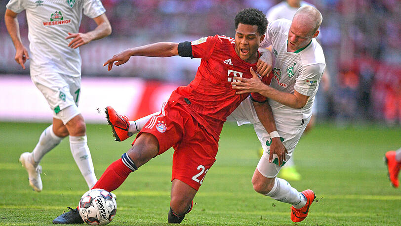 SERGE GNABRY, NOTE 2: Tolle Kombination mit Thiago - seine Direktabnahme konnte Pavlenka gerade noch neben das Tor lenken. Nach einem Konter schoss er rechts vorbei (44.). Bediente Lewandowski schön und scheiterte dann selbst im Nachschuss (52.). Seinen Gewaltschuss lenkte Pavlenka gerade noch an den Pfosten (54.). Auffälligster Offensivspieler.