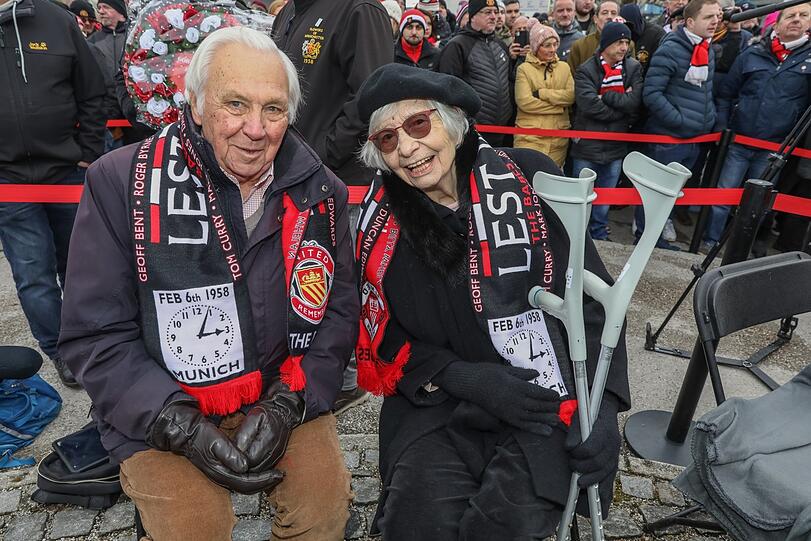 Elisabeth Weber und Peter Maurer am Montag.