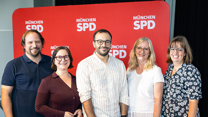 (v.l.n.r.) Anno Dietz, Maria Deingruber, Christian Köning, Karin Häringer, Lena Odell. (v.l.n.r.) Anno Dietz, Maria Deingruber, Christian Köning, Karin Häringer, Lena Odell.