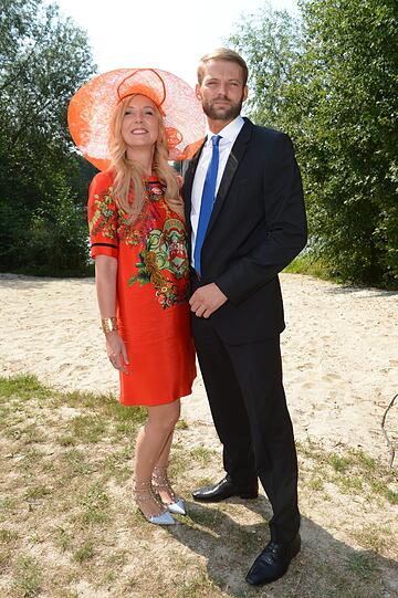 Jette Joop mit Freund Alexander Kinzler