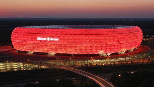 2022 ist die Allianz Arena Austragungsort des Champions-League-Finales.