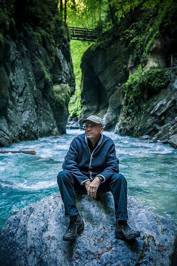 Rudi Achtner kennt die Klamm seit Jahrzehnten bestens.