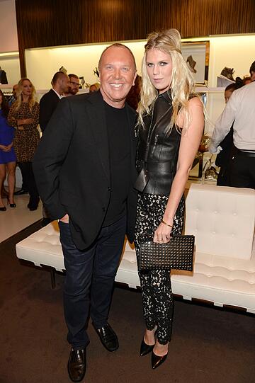 Designer Michael Kors und Ann-Kathrin Alexandra Richards.