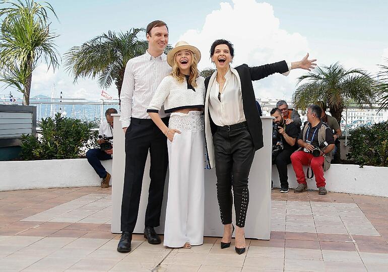 Lars Eidinger, Juliette Binoche und Chloe Grace Moretz