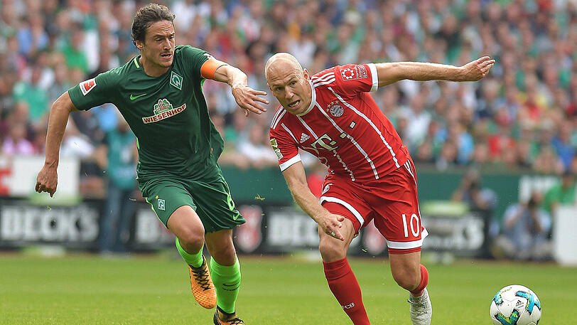 ARJEN ROBBEN NOTE 4
57 Pflichtspiel-Minuten hat der Rechtsaußen bisher erst in den Beinen in dieser Saison. Nun startete der 33-Jährige erstmals von Beginn an, verzettelte sich einige Male. Ancelotti regte sich über Robbens Ballverlust (14.) auf. Drang viel in die Mitte, in den Lewy-Bereich, köpfte knapp vorbei (38.). Nach 64 Minuten raus, für ihn kam Coman. Das war noch nicht der alte Robben.
