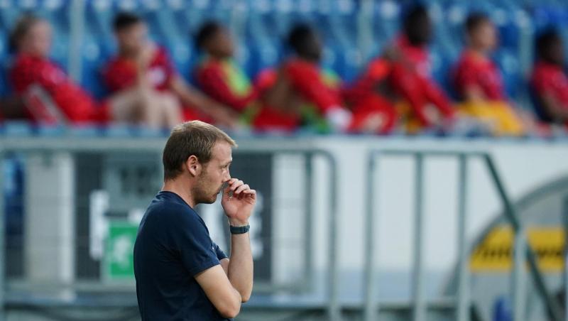Matthias Kaltenbach ist vorerst offizieller Cheftrainer der TSG 1899 Hoffenheim. Matthias Kaltenbach ist vorerst offizieller Cheftrainer der TSG 1899 Hoffenheim.