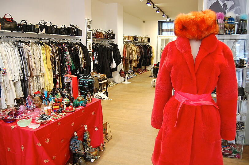 Die schönsten Second-Hand-Geschäfte. Hier: Vintage Love, Frauenstraße 22, www.vintageandmore.de
