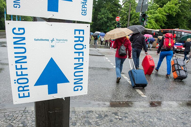 Bilder vom Katholikentag in Regensburg.