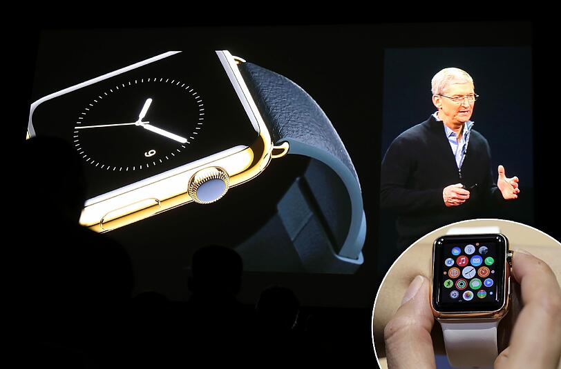 Bilder von der Apple Watch...