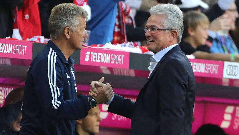 "Jupp gibt allen das Gefühl, wenn sie gute Arbeit leisten, dass sie bei ihm hoch angesehen sind, dass er Vertrauen zu ihnen hat", sagt Peter Hermann über Heynckes. "Jupp gibt allen das Gefühl, wenn sie gute Arbeit leisten, dass sie bei ihm hoch angesehen sind, dass er Vertrauen zu ihnen hat", sagt Peter Hermann über Heynckes.