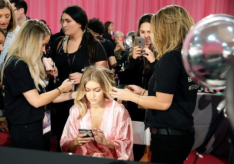 Victoria's Secret Model Gigi Hadid.