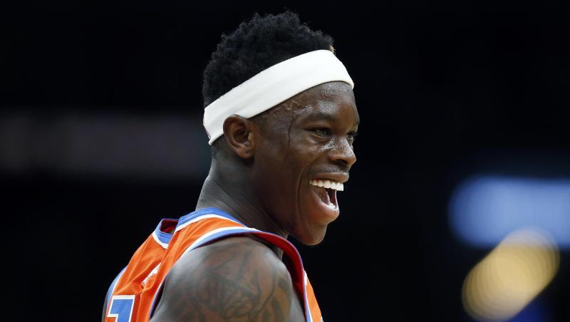 NBA-Star Dennis Schröder wird zum zweiten Mal Vater. NBA-Star Dennis Schröder wird zum zweiten Mal Vater.