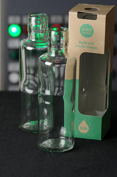 So sehen die "Strongbottles" samt Verpackung dann aus. So sehen die "Strongbottles" samt Verpackung dann aus.