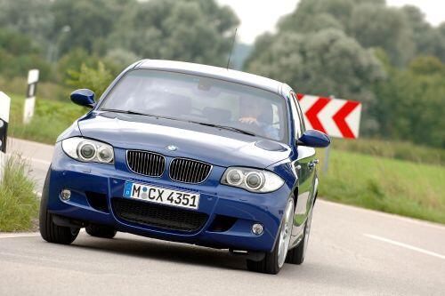Ziemlich wertstabil: ein älterer BMW 130i.
