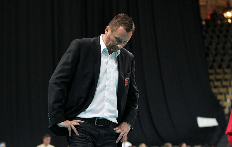 Enttäuscht: Hachings Trainer Mihai Paduretu.