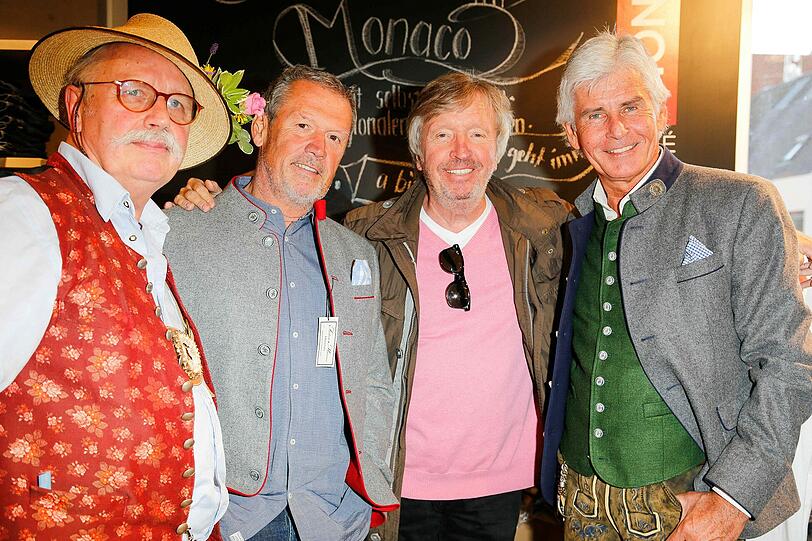 Wolfgang Prinz, Hansi Kraus, Werner Schulze-Erdel und Frederic Meisner