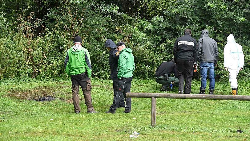 Weitere Fotos vom Polizeieinsatz am Feringasee.