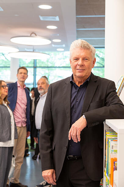 Oberbürgermeister Dieter Reiter, hier bei der Eröffung der Stadtbibliothek in Riem. Oberbürgermeister Dieter Reiter, hier bei der Eröffung der Stadtbibliothek in Riem.