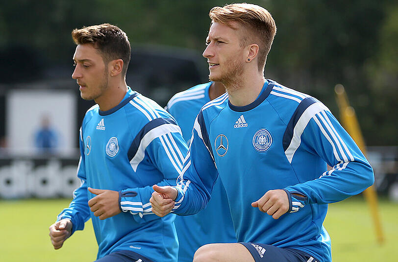 Die Bilder vom zweiten Trainingstag der deutschen Nationalelf bei der Vorbereitung auf das EM-Qualifikationsspiel gegen Polen.