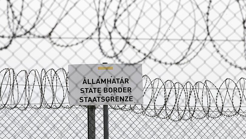 Die EU-Außengrenze zwischen Serbien und Ungarn.