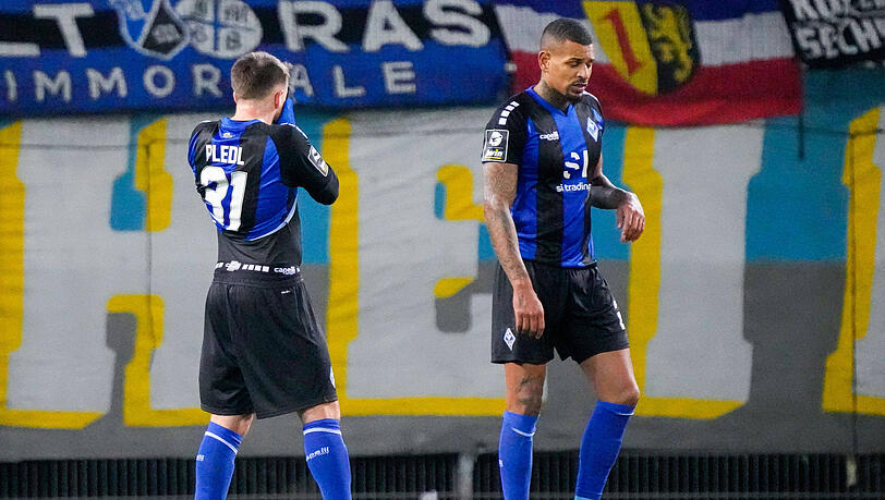 Waldhof Mannheim kommt gegen Verl nicht über ein 1:1 hinaus.