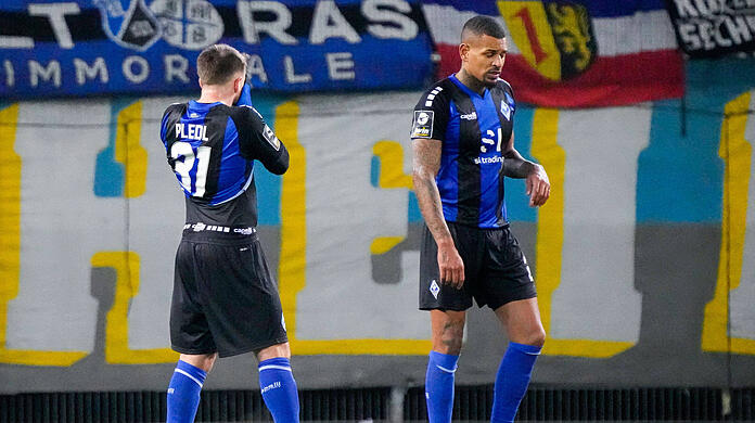 Waldhof Mannheim kommt gegen Verl nicht über ein 1:1 hinaus.