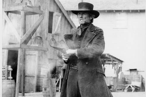 Showdown: Clint Eastwood in "Der namenlose Reiter".
