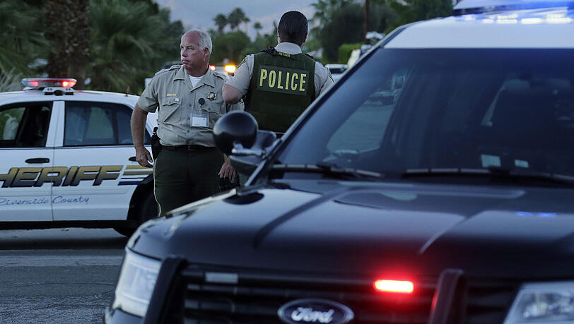 Polizeieinsatz in den USA (Symbolbild). Polizeieinsatz in den USA (Symbolbild).