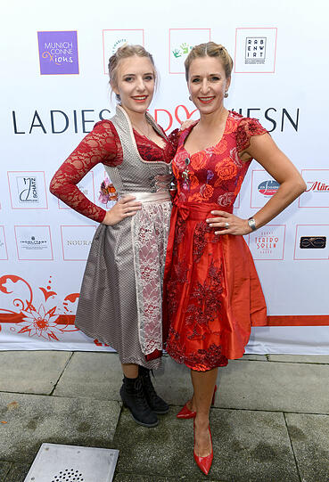 Stefanie Hertel mit Tochter Johanna Mross.