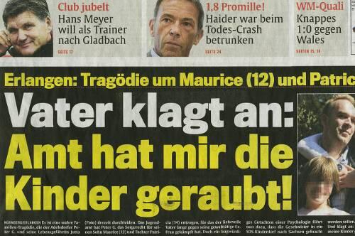 So berichtete die AZ am 16. Oktober über den Fall.