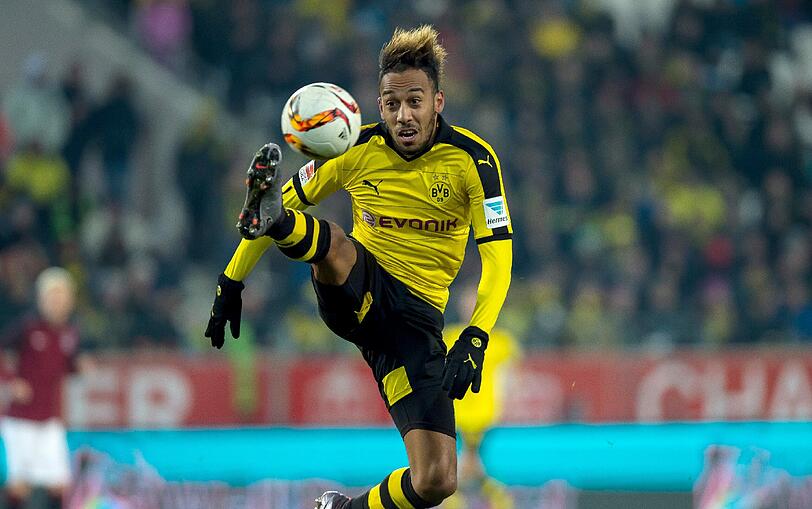 Pierre-Emerick Aubameyang - 34,98 km/h: Der Dortmunder Stürmer ist dem schnellsten Spieler der Liga, einem Profi des FC Bayern, dicht auf den Fersen. Doch wie in der Liga hat der BVB hier das Nachsehen. Denn auf Platz eins ist...