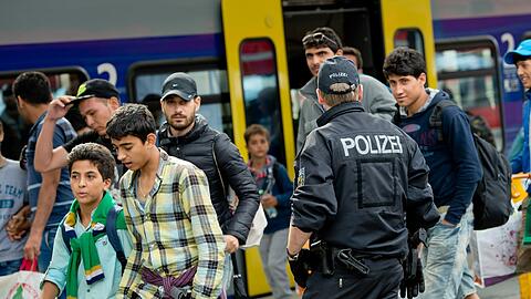 Ankunft am Münchner Hauptbahnhof: Danach verschwinden viele jugendliche Flüchtlinge vom Radar.