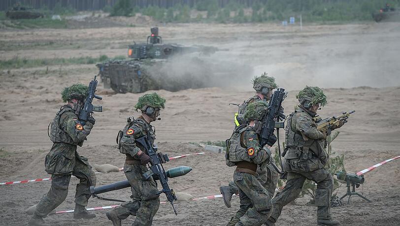 Abschluss der Nato-Übung Quadriga 2024