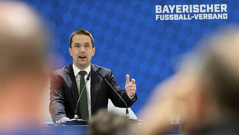 Pr&auml;sident beim BFV: Christoph Kern.
