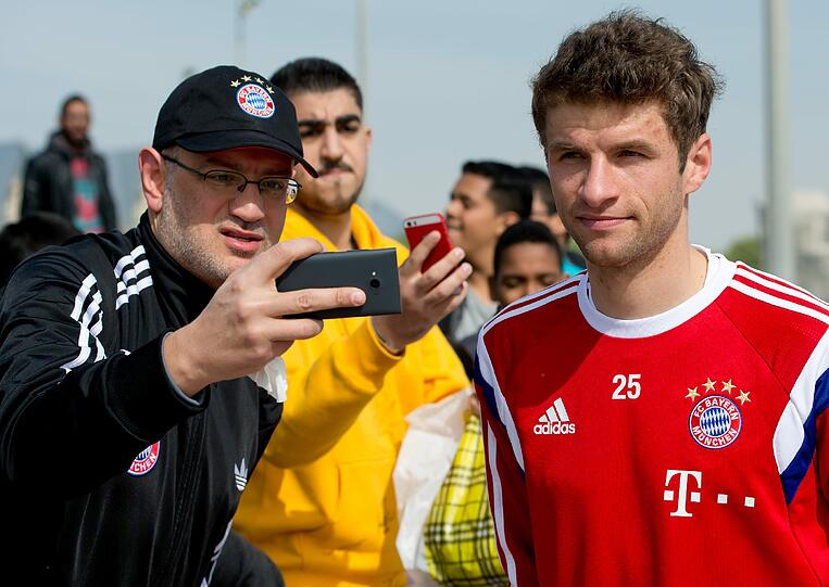 Tag 5 des FC Bayern im Trainingslager in Doha. Klicken Sie sich durch die besten Bilder