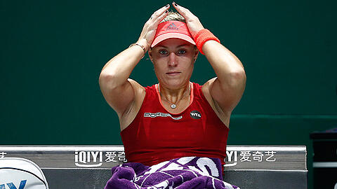 Das Bild spricht Bände: Angelique Kerber.