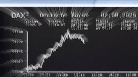 An der Börse sorgen Trumps Ankündigungen immer wieder für ein Auf und Ab. (Archivbild)