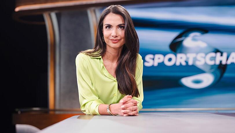 Lea Wagner geh&ouml;rt zum festen Moderationsteam der beliebten ARD-Sendung "Sportschau".
