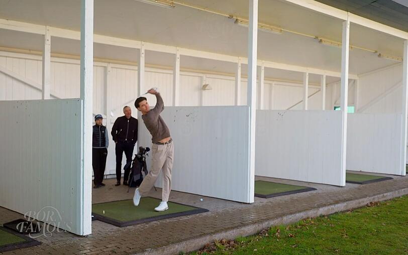 Auch wenn Diego Pooth seine Karriere als Profi-Golfer nicht weiter verfolgt, steht er immer noch regelm&auml;&szlig;ig auf dem Golfplatz.